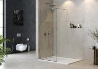 Душевая перегородка.   LIBERTA-L-1-100-C-Cr 1000х1950 Cezares