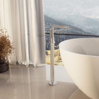 Смеситель для ванны напольный однорычажный цвет хром VTF-2RMCH VINCEA