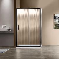 Душевой уголок, прямоугольный Garda VSR-1G9012CHB 1200х900х1900 цвет хром стекло шиншилла Vincea