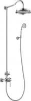 Душевая стойка со смесителем для верхнего и ручного душа  LIBERTY-F-CD-01 Хром ручка  Хром Cezares