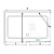 Душевой уголок RGW TO-48B (TO-18B + Z-18B) прямоугольный  160*100*195 41074860-14 профиль Чёрный стекло Прозрачное 6 мм RGW