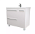 Тумба под раковину Соната 90Н 1д.2в.я. Белый глянец У83680 121 Marka